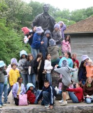 Lincoln statue.